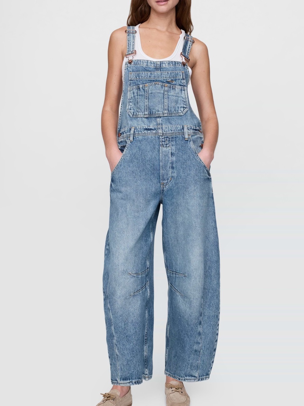 GAP - Ultrasoft Horseshoe Overalls - S Tall